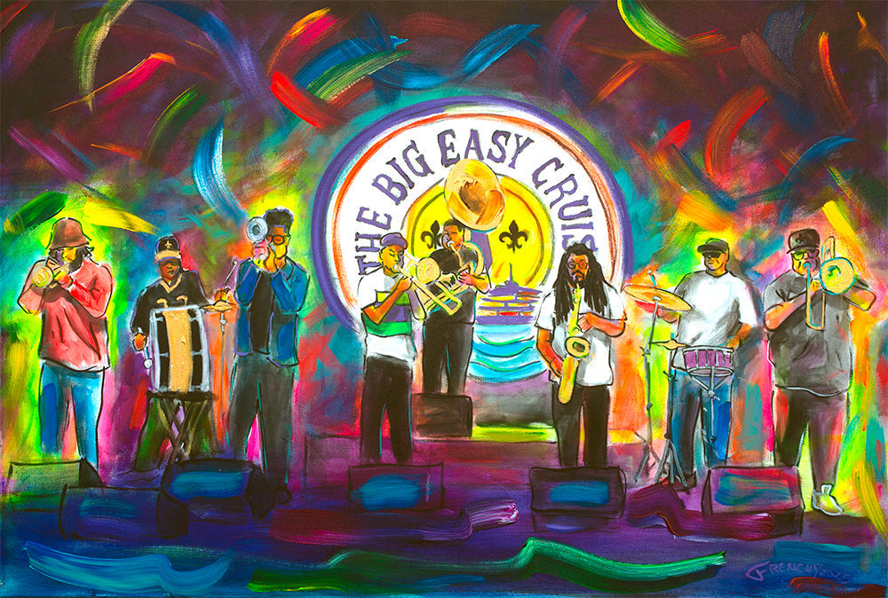 Frenchy Sets Sail: Painting the Rhythm of the Big Easy Cruise